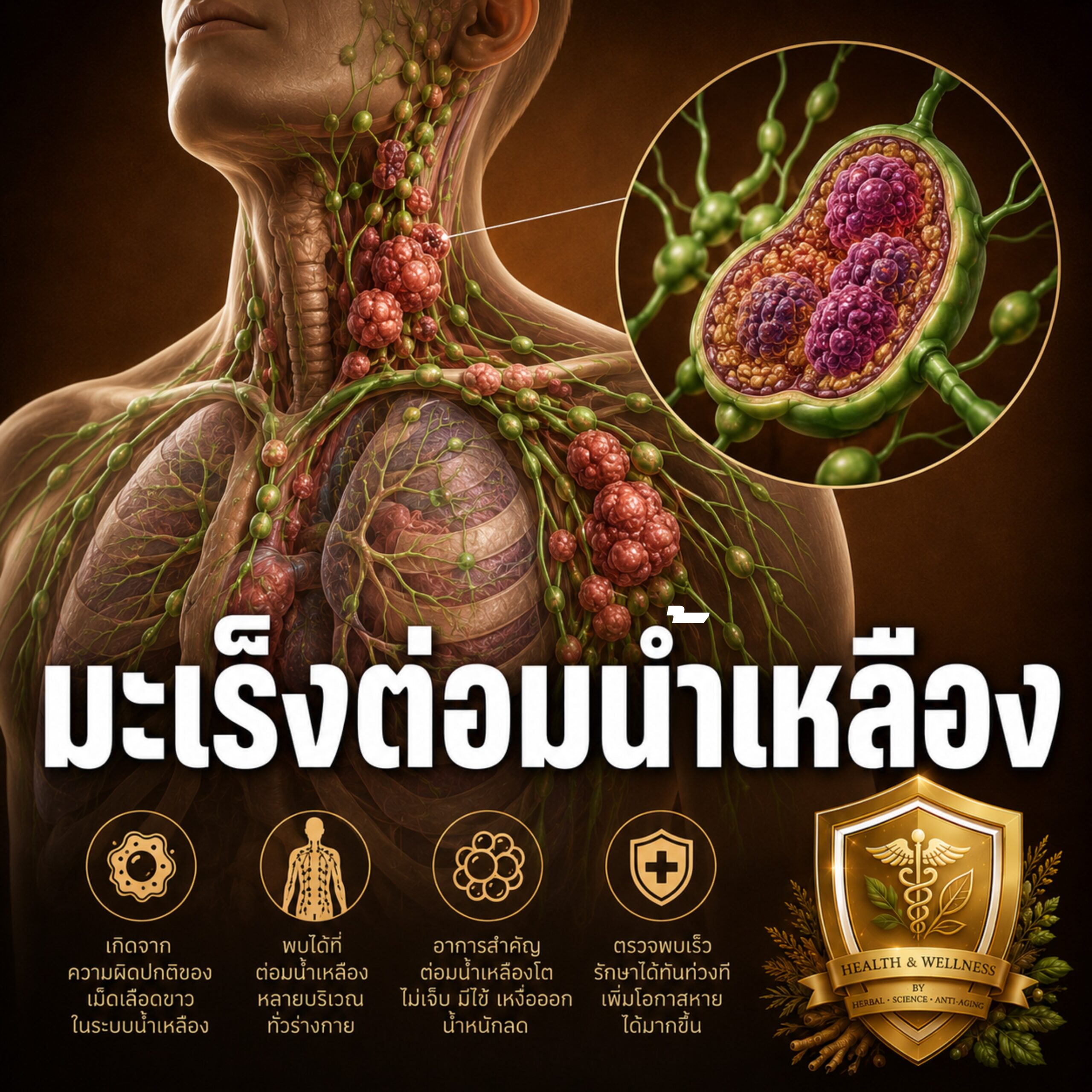 มะเร็งต่อมน้ำเหลือง